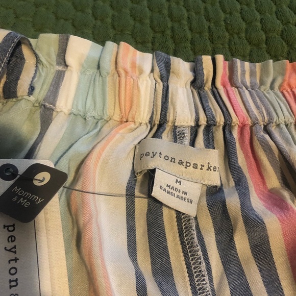 NWT Peyton & Parker Striped Off-the-Shoulder Dress - Picture 7 of 7